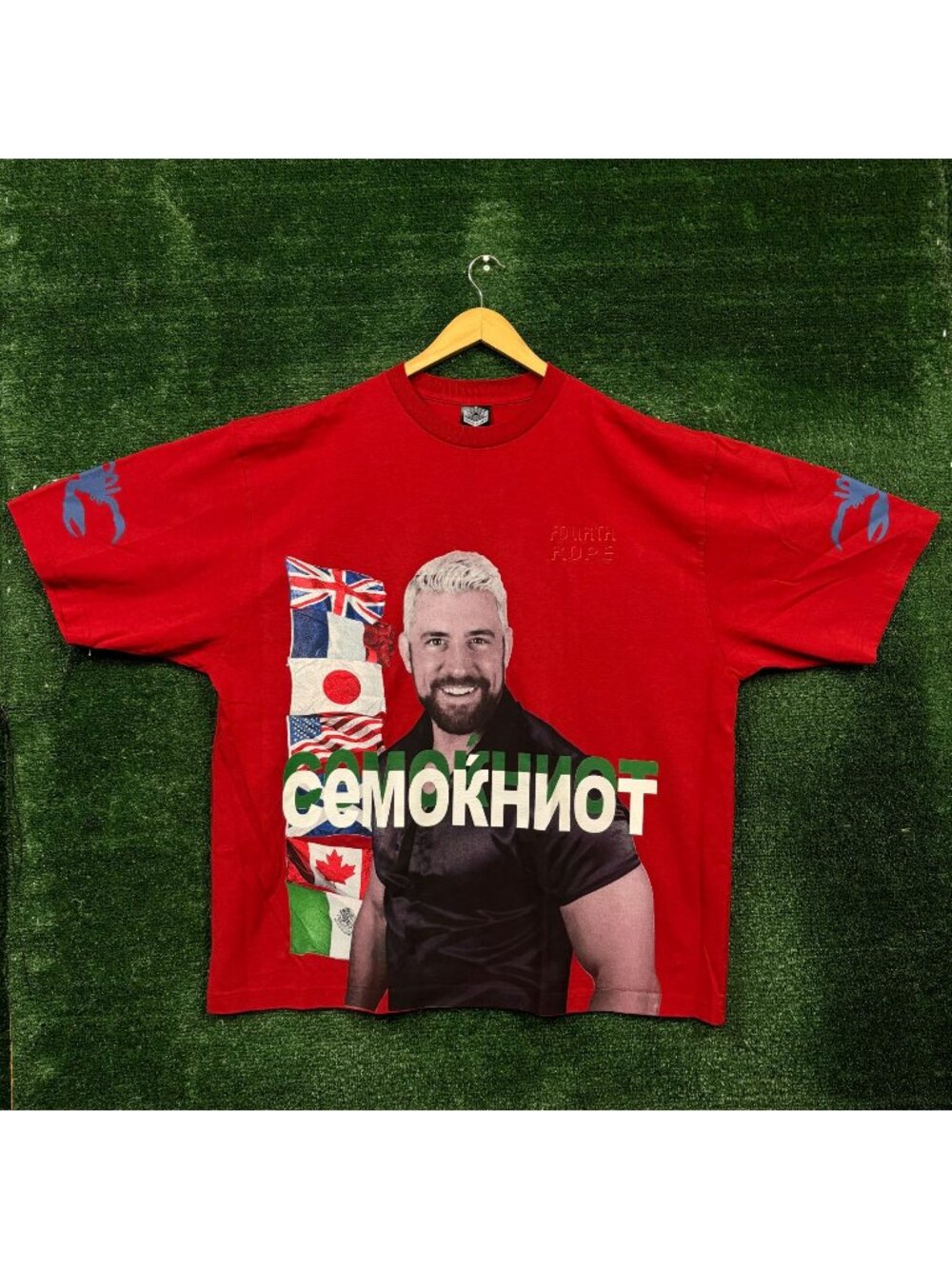 Joe Hendry x Fourth Rope Westside Gunn Oversized T-Shirt Size Medium